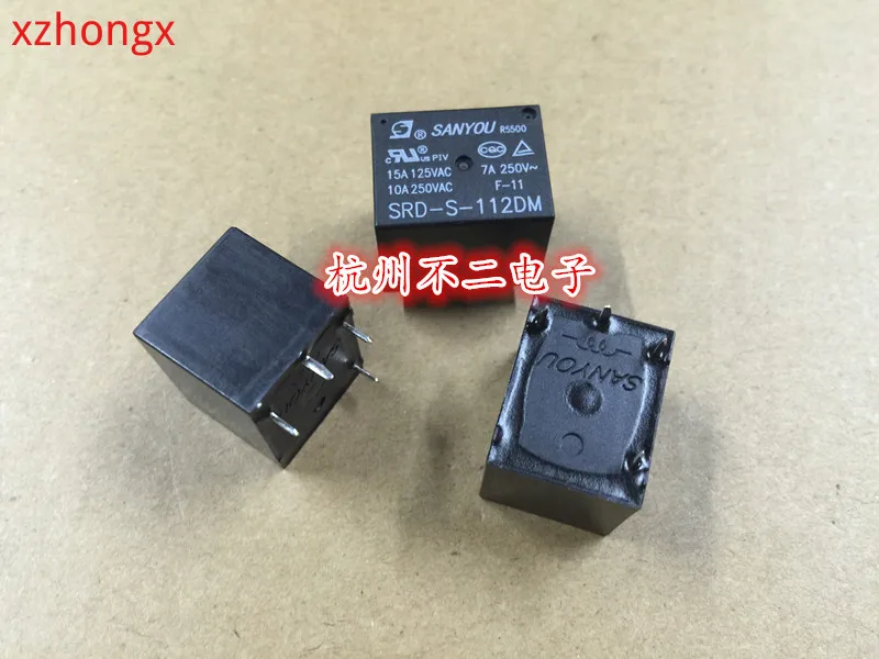Реле SRD-S-112DM игра 4 pines de T73 нормально открытая для JQC-3FF-12VDC-1HS