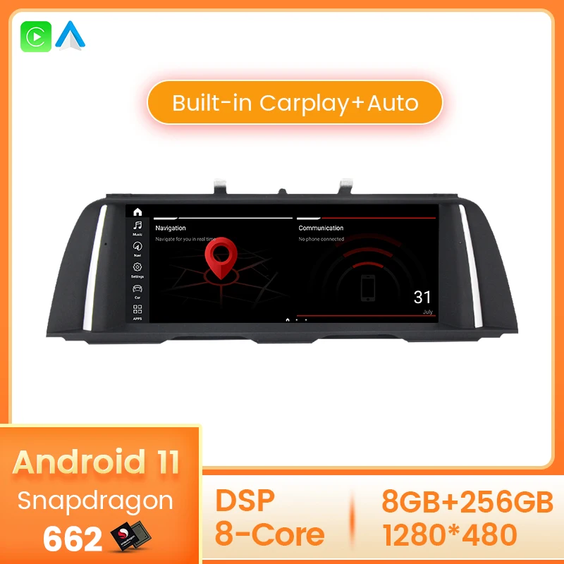 

Big discount!android 11 car radio player for BMW 5 Series F10 F11 520i 528i 525i 530i 535i (2011-2016) CIC/NBT wifi BT gps navi