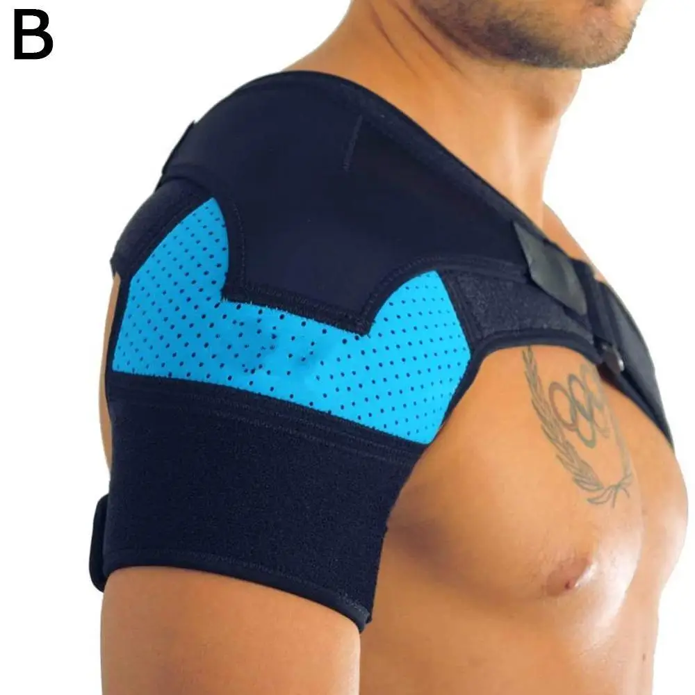 

Shoulder Brace with Pressure Pad Neoprene Shoulder Support Shoulder Pain Ice Pack Shoulder Compression Sleeve