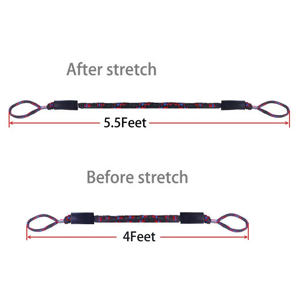 Эластичная веревочка для причала лодка Морская Лодка банджи док-станция
