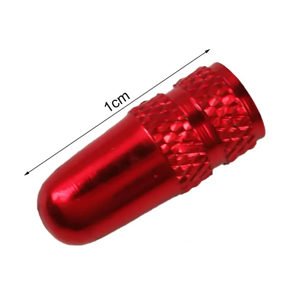 

Valve Cap Small Anti-rust Aluminum Alloy Tyre Valve Dust Caps for Bicycle