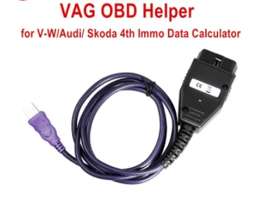 VAG device HKOBDII VAG OBD Helper 4th Immo калькулятор данных с 1 бесплатным маркером работа с Lonsdor K518ISE и VVDI2 - Цвет: VAG device