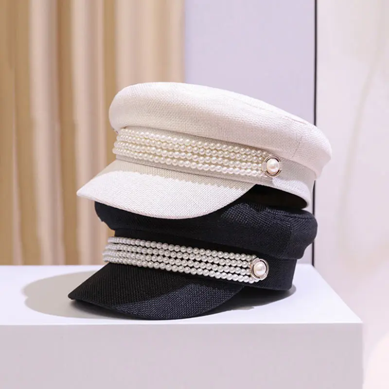 Мужская/Женская кепка с регулируемым козырьком моряк капитан см цвет в