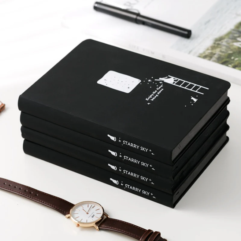 96 листов 32k черная бумага внутренняя страница блокнот эскиз граффити черный для