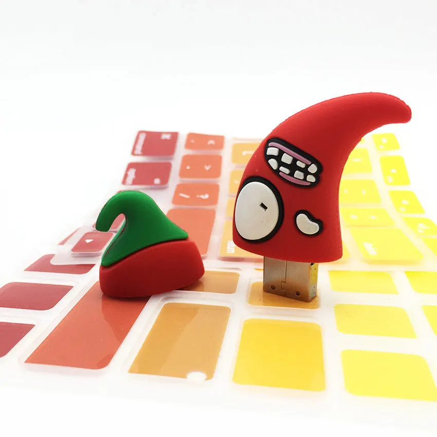 USB Flash Drive 128gb cartoon Funny Vegetable Chili 4GB 8GB usb 2.0 32GB 64GB Portable pendrive 16GB Memory Stick Pen Drive Gift