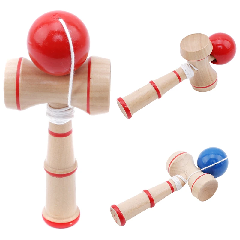 

New Arrival Kid Kendama Toy Wood Wooden Kendama Skillful Juggling Ball Toy For Children Adult Birthday Christmas Gift Toy