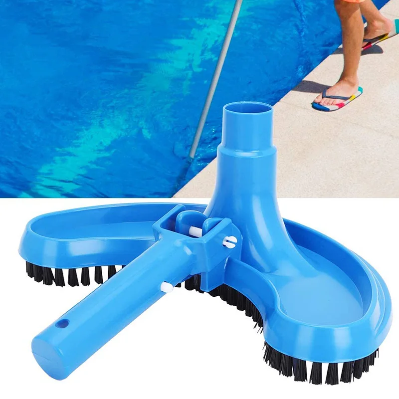 

New Vacuum Head Brush Cleaner Pool Suction Head Brush Cleaner Half Moon Flexible Swimming Pool cleaning tool Curved Vacuum Head