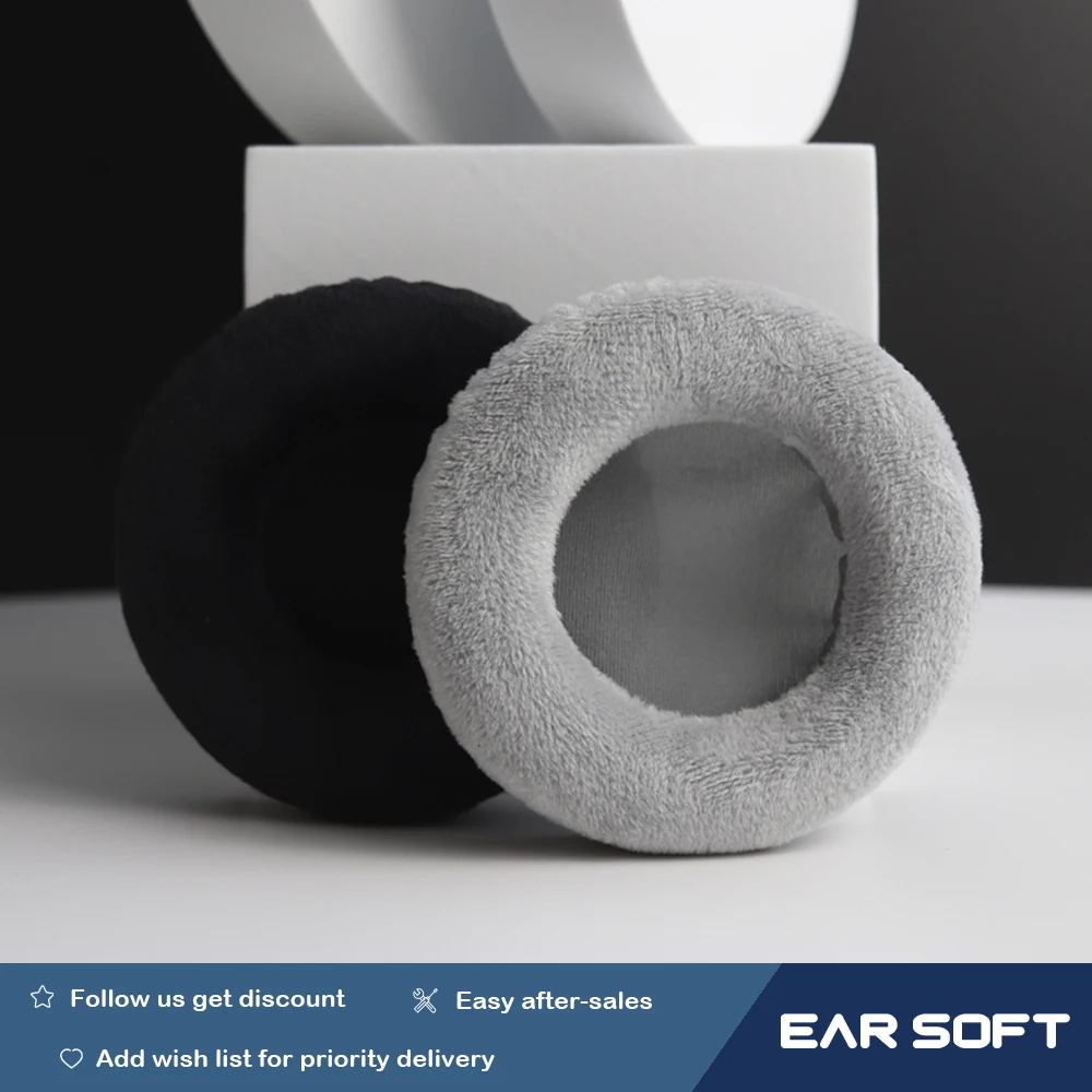 Earsoft Replacement Cushions for Pioneer SE-M290 Headphones Cushion Velvet Ear Pads Headset Cover Earmuff Sleeve