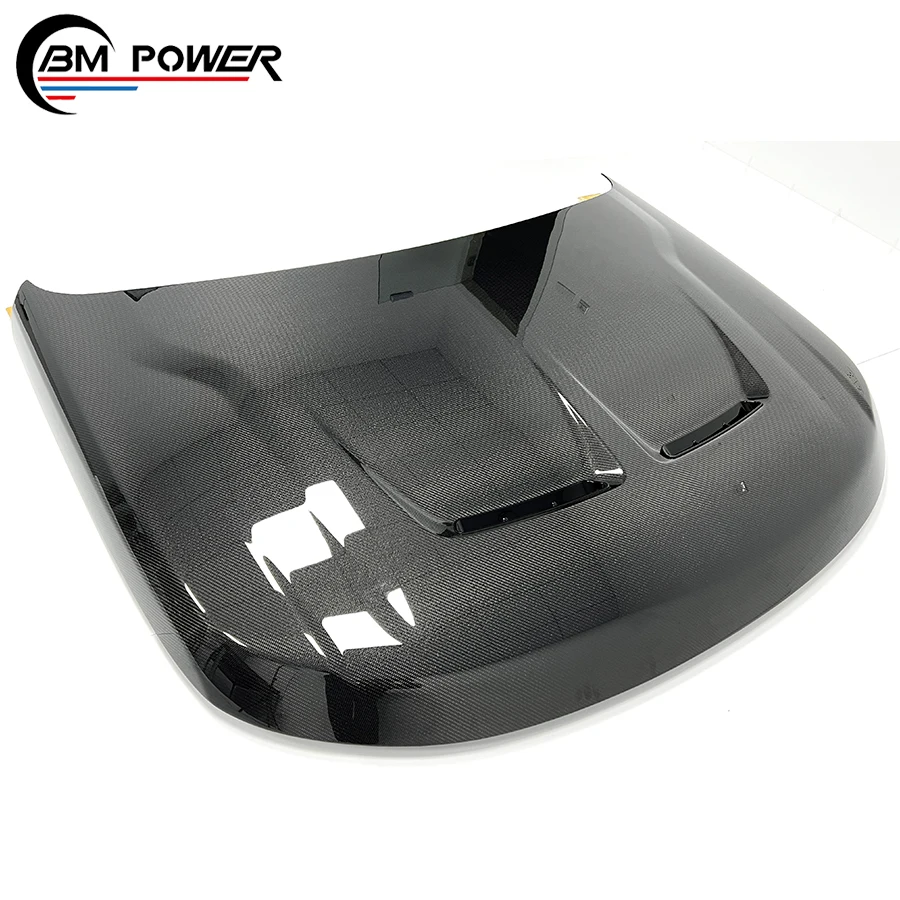 

Exterior Body Parts RR Sport Old To New Upgrade SVR Style Carbon Fiber Car Engine Bonnet Cover Hoods Scoop