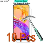 10 шт.лот для Realme 8 8i 8s Pro 5G 9H твердость 2.5D Закаленное стекло пленка защита для экрана