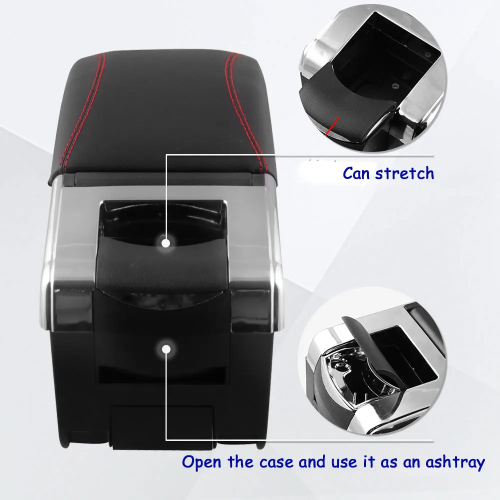 Подлокотник коробка для центрального хранения контейнер подстаканник