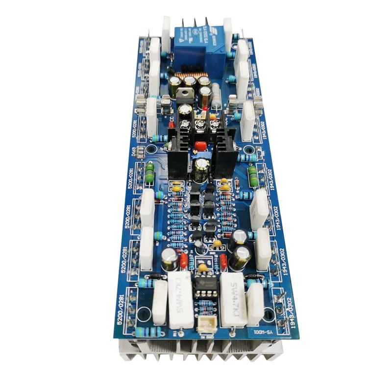 

Mono Amplifier Board in Heatsink High Power Assembled HIFI 1000W TTC5200/TTA1943