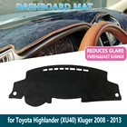 Коврик для приборной панели, внутренняя Солнцезащитная панель, Аксессуары для автомобилей Toyota high Lander XU40 Kluger 2008  2013 2009 2011 2012