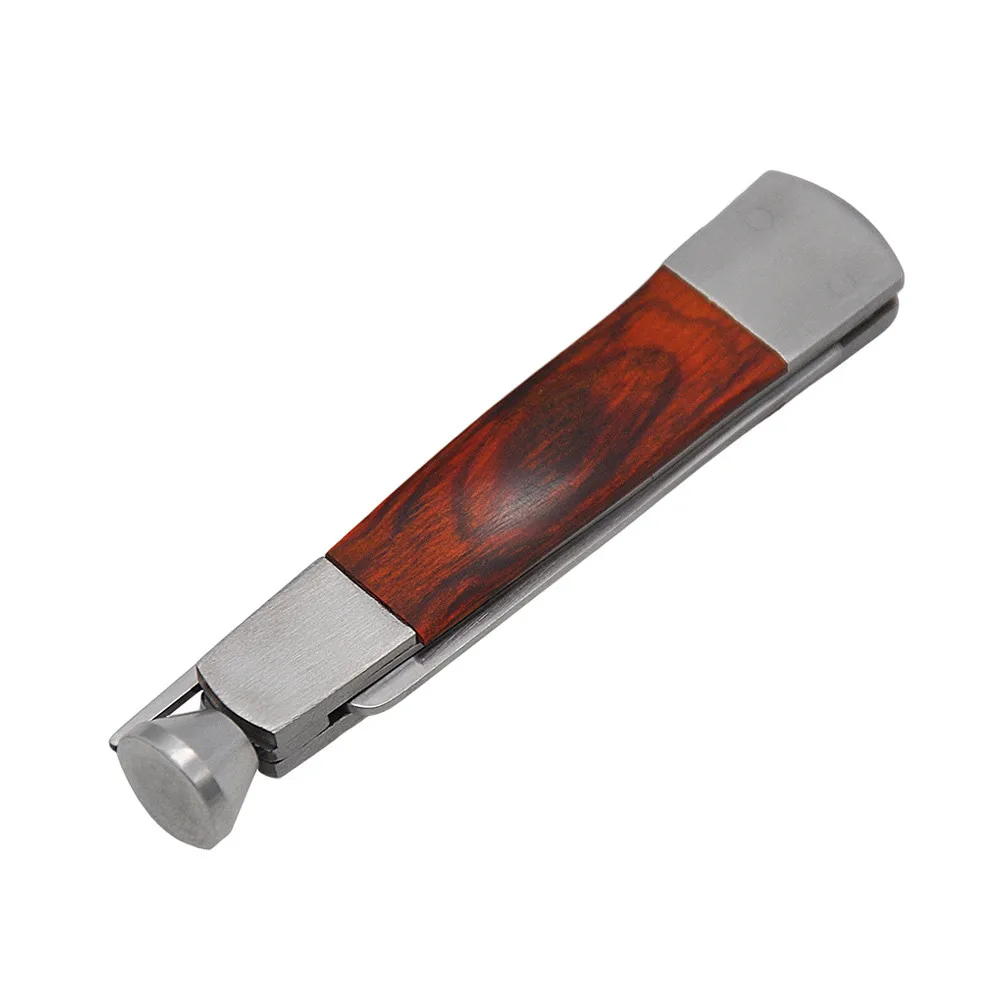 

Tobacco Smoking 3in1 Red Wood Stainless Steel Pipe Cleaning Reamers Tamper Tool Smoking Pipe Cleaning Clean Up The Flue Blocking