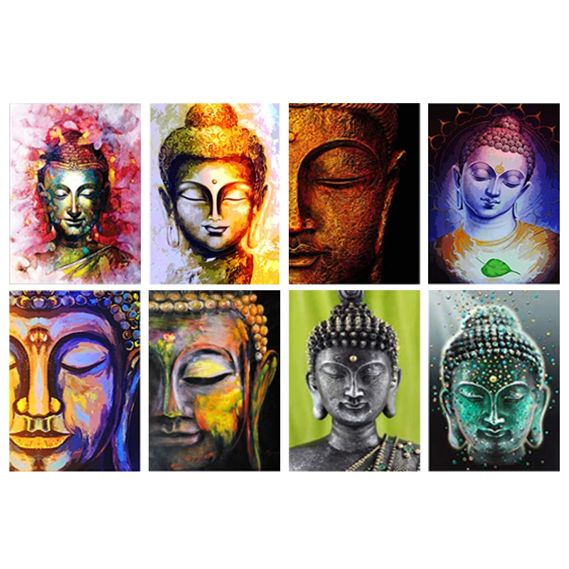 

Diamond Painting Full Square/Round Drill 5D DIY "Religious buddha color" Daimond Embroidery Rhinestone Cross Stitch Decor