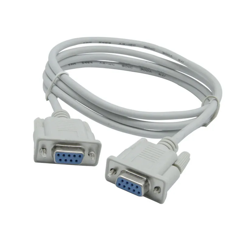 9-контактный разъем DB9F к DB9 последовательный кабель для модема RS232 в USB