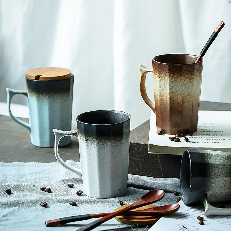 FANTERCY популярные чашки в стиле ретро чувствительный керамический чай подарок для