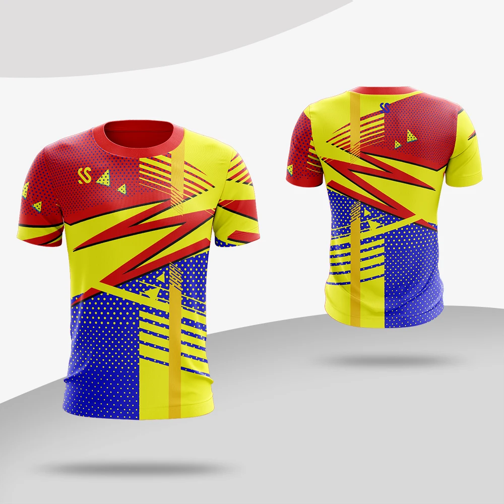

Make Personalized Football Jerseys/Tennis suits/badminton suits, Customize Name/Numbers, Fashion Trends,Printing,Dry