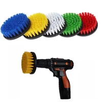 4 5 plasstic soft drill brush attachment for cleaning carpet leather and upholstery sofa wooden furniture
