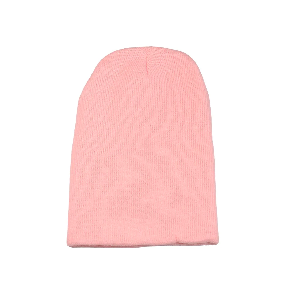 pink hat Jeseca Аксессуары для одежды осень-зима толстые теплые шарфы для детей милый шарф для девочек, для мальчиков, милые теплые воротник распродажа - Цвет: pink hat