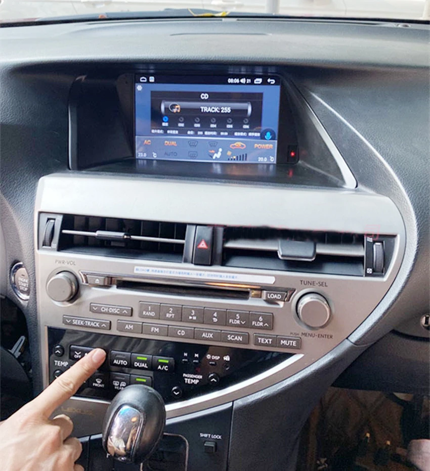 Android 8 1 Автомобильный GPS навигационный мультимедийный плеер для Lexus RX270 RX350 RX450H