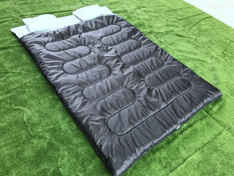 Взрослый двойной удлиненный спальный мешок зимние вещи Bivy Открытый Кемпинг