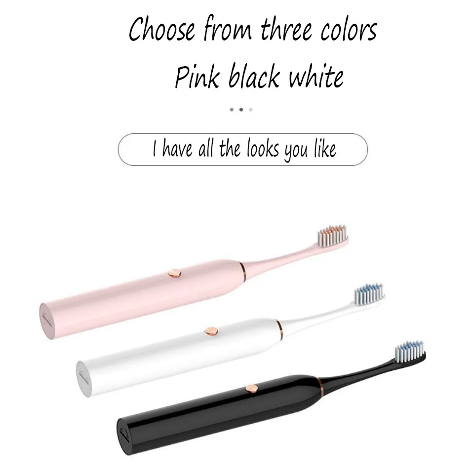 1 Set ElectricToothbrush With 2 Brush Heads Battery Operated Oral Hygiene No Rechargeable vibrator tooth brush sonic toothbrush | Бытовая