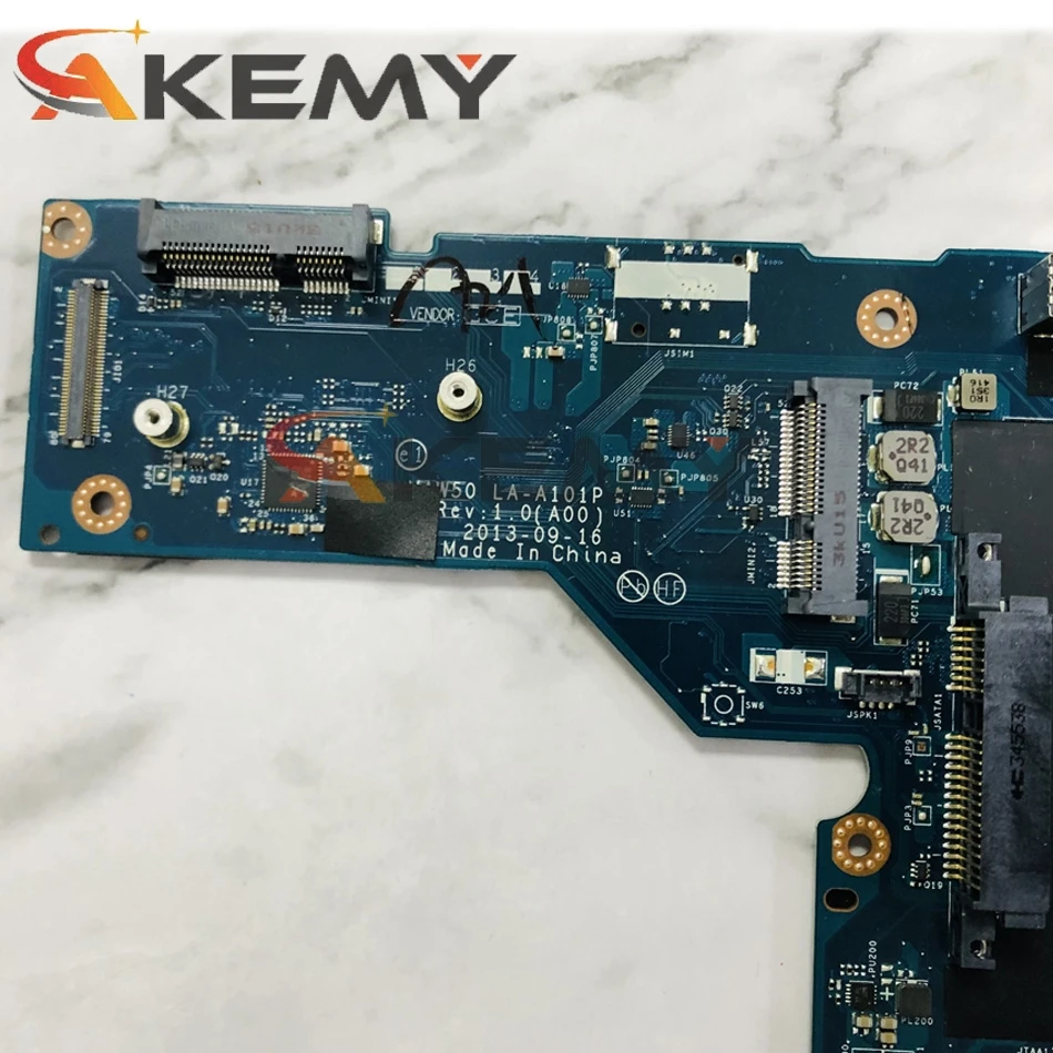 CN-031HKY 031HKY 31HKY для DELL E5540 Материнская плата ноутбука LA-A101P с i5-4300U SR1ED 100% рабочих |