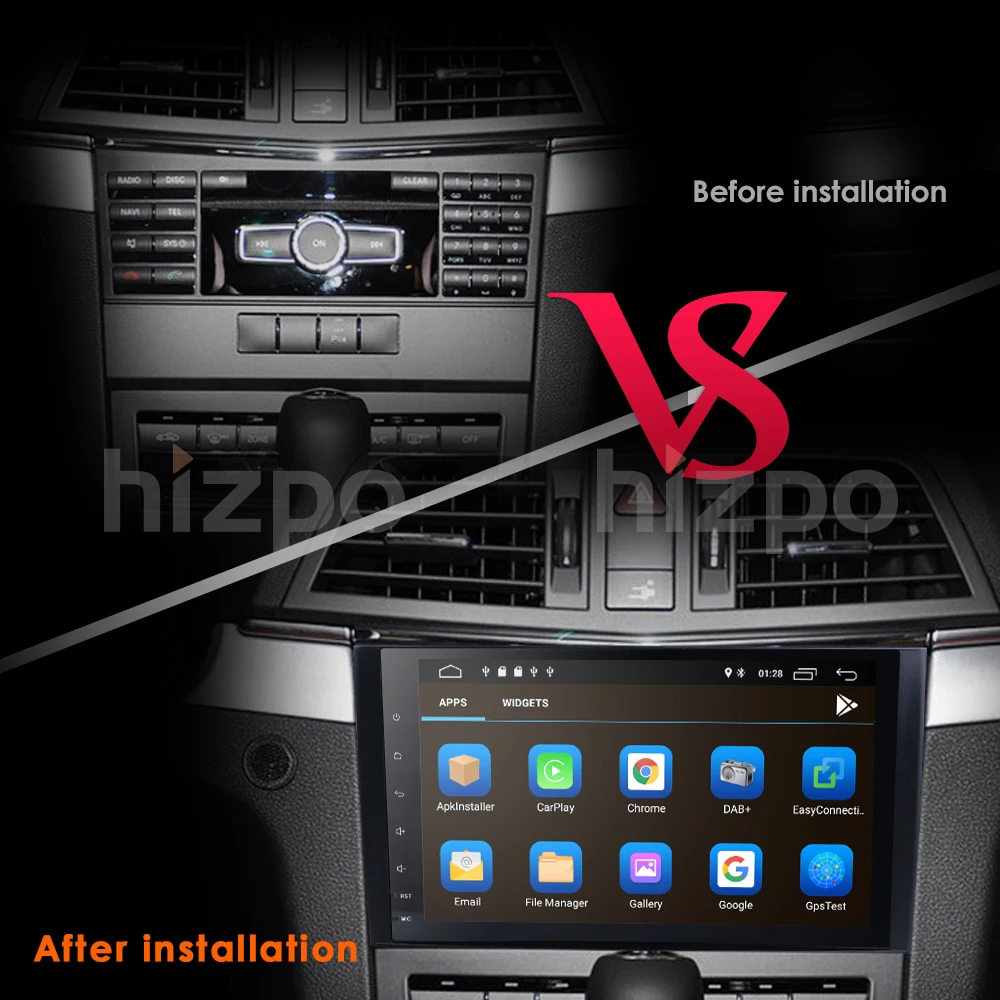9 дюймов Android9.0 автомобиль без DVD Радио для Mercedes Benz/Sprinter/B200/W245/B170/W209/W169 VW Crafter с BT 4GWifi gps Радио 2 грамма