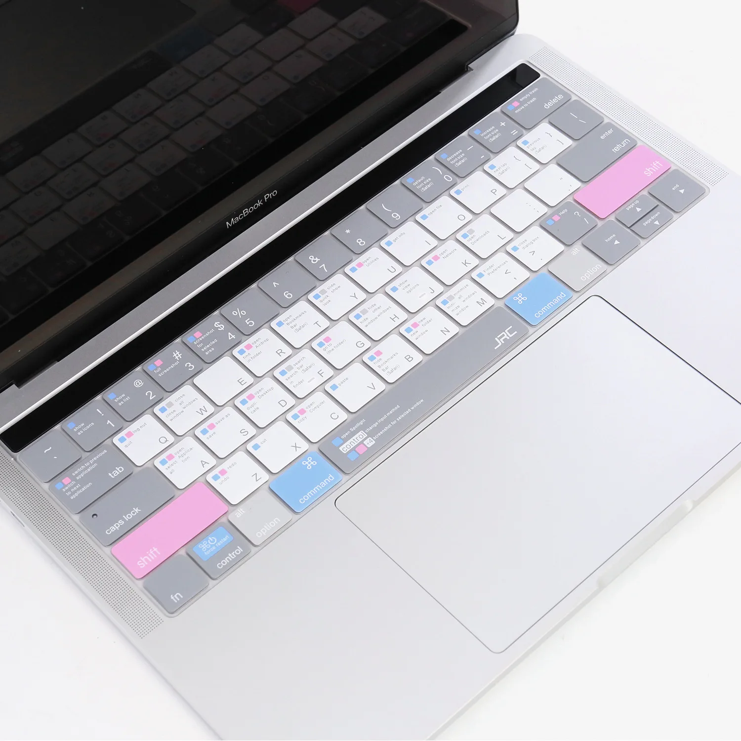 US Version Ultra Thin Silicone MAC OS Shortcut Keyboard Cover For Apple Macbook Pro16" A2141 13" 15" A2338 A2289 A2337