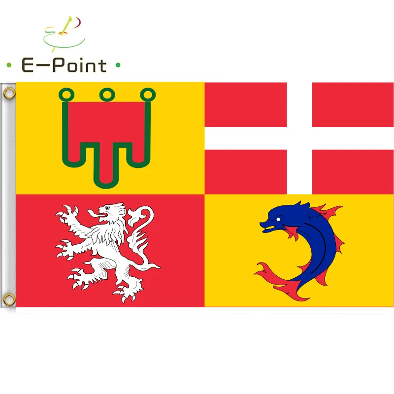 

Французский флаг овернин-Рон-Альпы, размер 2 фута * 3 фута (60*90 см), размер 3 фута * 5 футов (90*150 см), рождественские украшения для дома, флаг, банне...