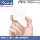 В наличии Aqara Magic Cube контроллер Zigbee соединение шесть действия под контролем для умного дома работы Mijia APP Apple HomeKit