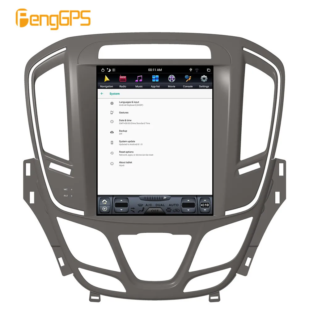 10 4 дюймов Tesla Android 8 1 Голосовое управление Встроенная Автомагнитола для Opel Insignia