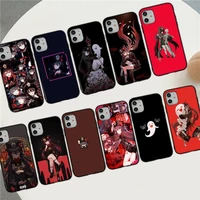hu tao genshin impact phone case for iphone 13 8 7 6s plus x 5s se 2020 xr 11 12 mini pro xs max