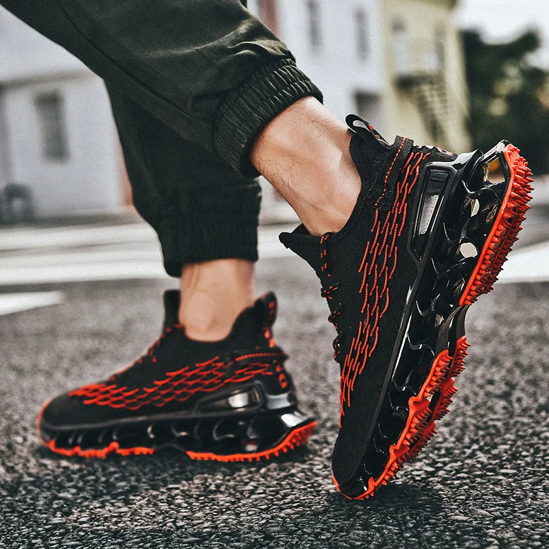 

Дышащие летние мужские туфли из дышащего материала Мужская беговая Обувь 2020 новая обувь Повседневное кроссовки мужские сетчатые дошкольно...