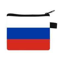 national flag wallet student boys and girls short wallet card bag pocket change purse purse mini coin purse small pouch coin