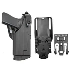 Тактическая кобура для пистолета Glock 17 19, военная армейская кобура с ремнем для страйкбола и подшипником для фонарика, кобура для праворучного пистолета