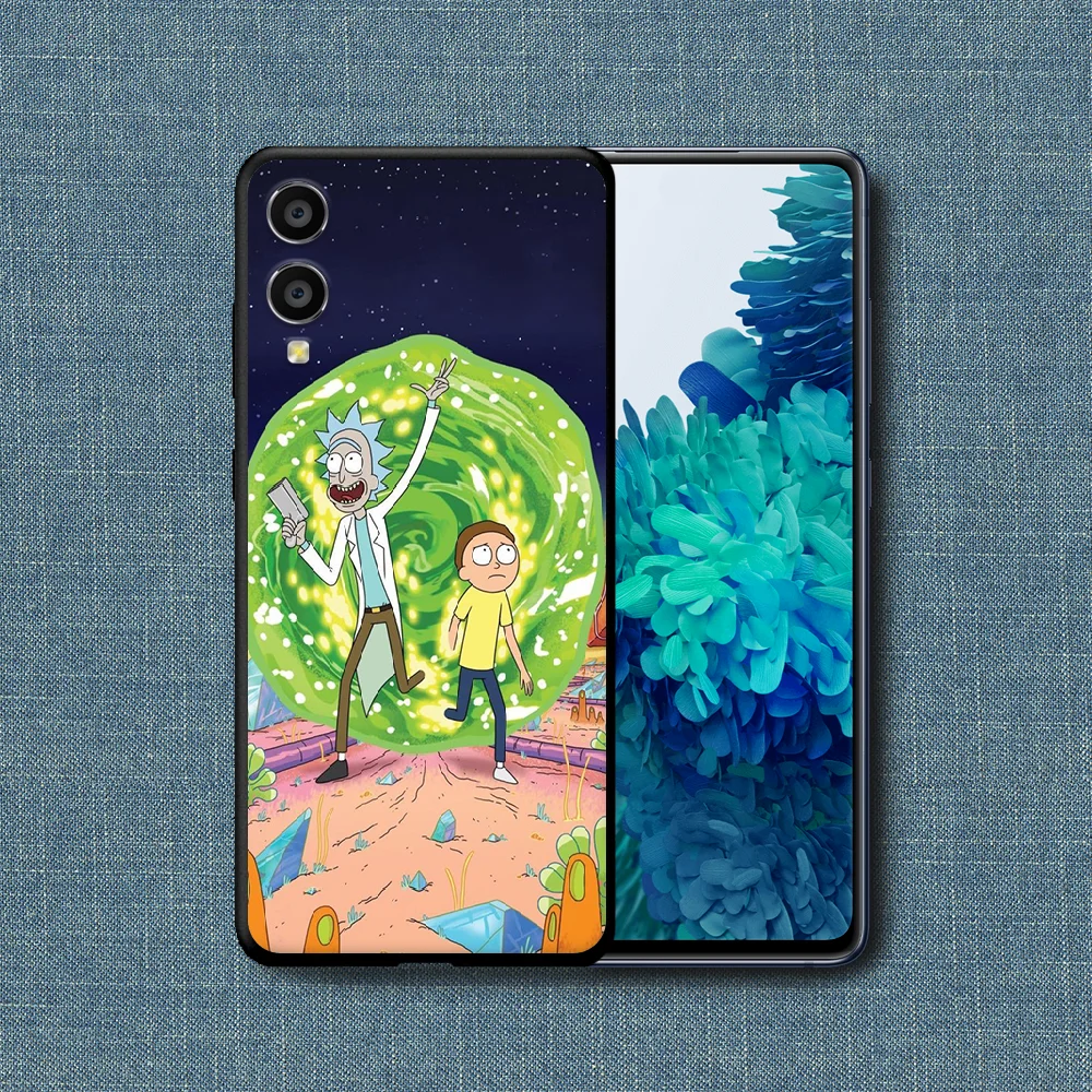 

Rick Or Morty Funny Phone Case For Huawei Honor 6A 7A 7C 8 8A 8X 9 9X 10 10i 20 Lite Pro Play black Prime Painting Bumper