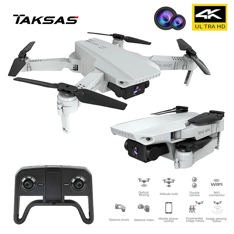 

KF609 drone HD 4k WiFi real-time transmission fpv video live recording dual camera altitude hold MINI drone quadcopter