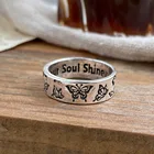 Женские массивные кольца с цветком сливы, винтажные кольца в стиле панк с маленькими маргаритками, корейский стиль, 2021
