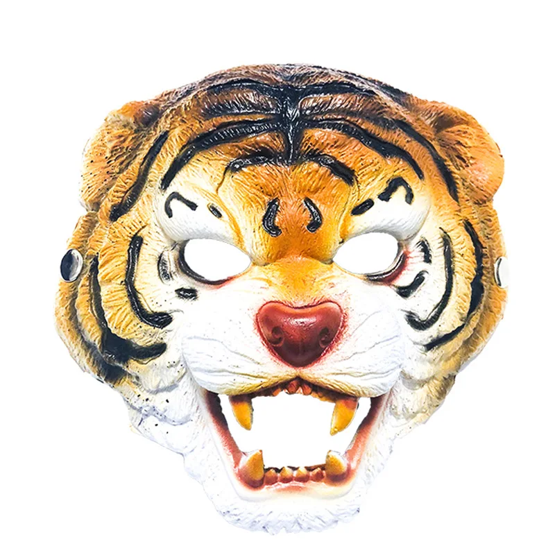 

Toys For Children Kids Toys Party New Funny Game Mask Adult Cosplay Surprise Wolf Tiger Monkey Horrible Halloween Club Brinquedo