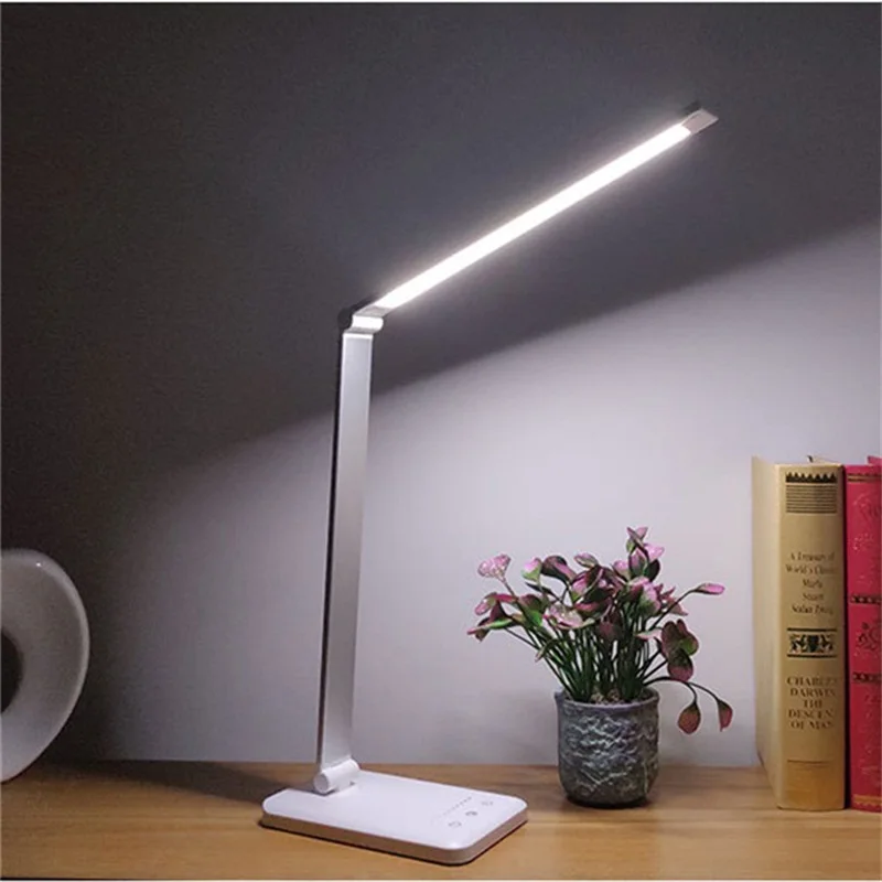

Simple Table Lamp Three-gear Dimming LED Folding Eye Protection Reading Light For Students Desk Light Desk Decoration Led Ligh