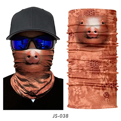 3D кошка собака бесшовная Волшебная Шея Gaiter маска для лица щит трубка Балаклава для велоспорта рыбалки Лыжная Байкерская бандана повязка на голову шарф для мужчин и женщин - Цвет: 38
