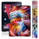 Жесткий чехол для планшета Apple IPad 8 2020, 8-го поколения, 10,2 дюйма, серия акварель, прочный пластиковый чехол + стилус