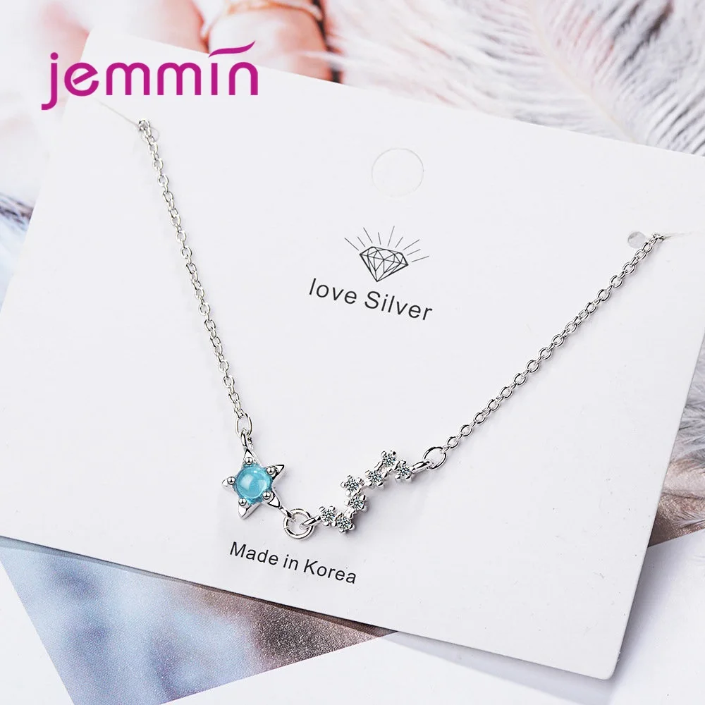 Стразы стеклянные женские браслеты из стерлингового серебра 925 пробы красивый