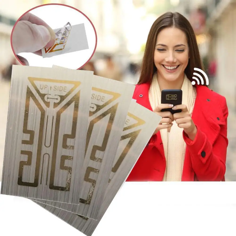 

6th Generation Mobilephone Cellphone Signal Enhancement Antenna Signal Stickers Booster F5C2