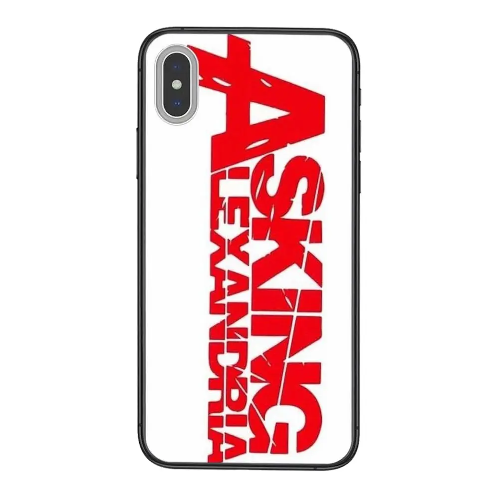 Чехол-бампер черного цвета с логотипом рок-группы завода Великобритании 3D Модный