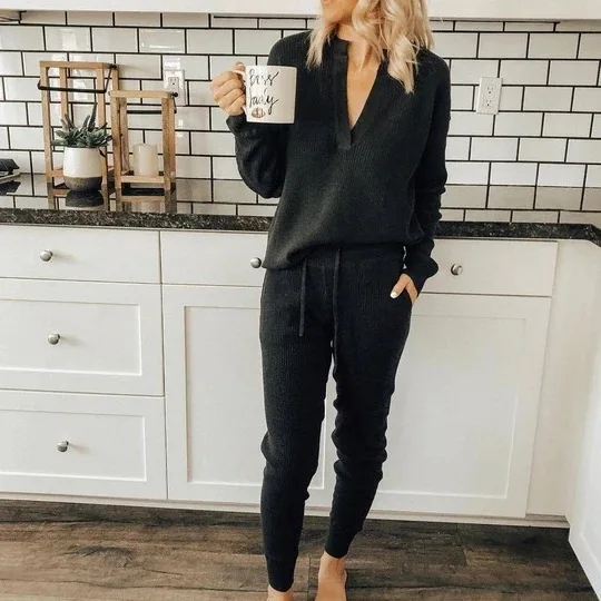 

Spring autumn fashion casual slim stripe