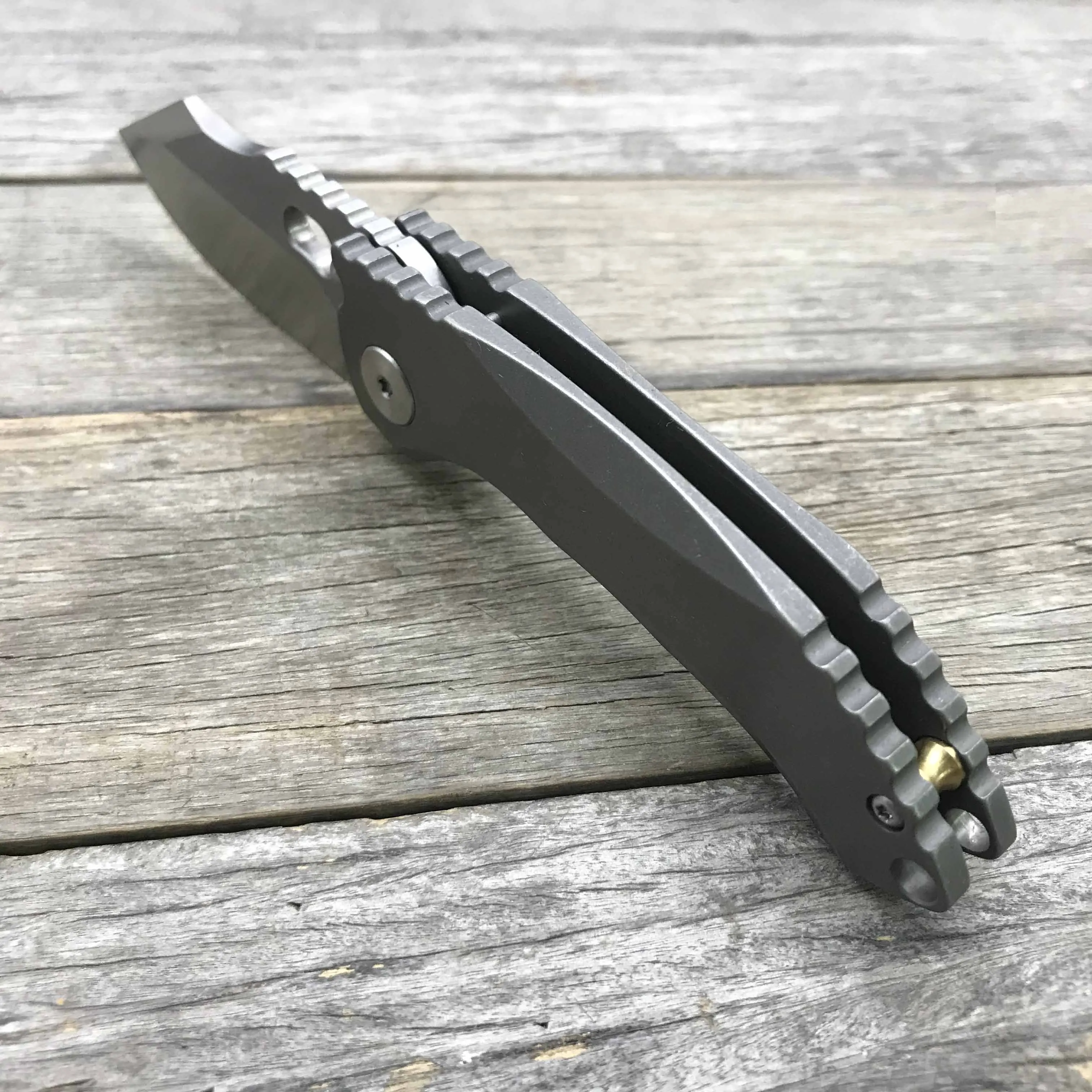 Складной карманный нож LDT TG04 лезвие S35VN титановая ручка складной для охоты