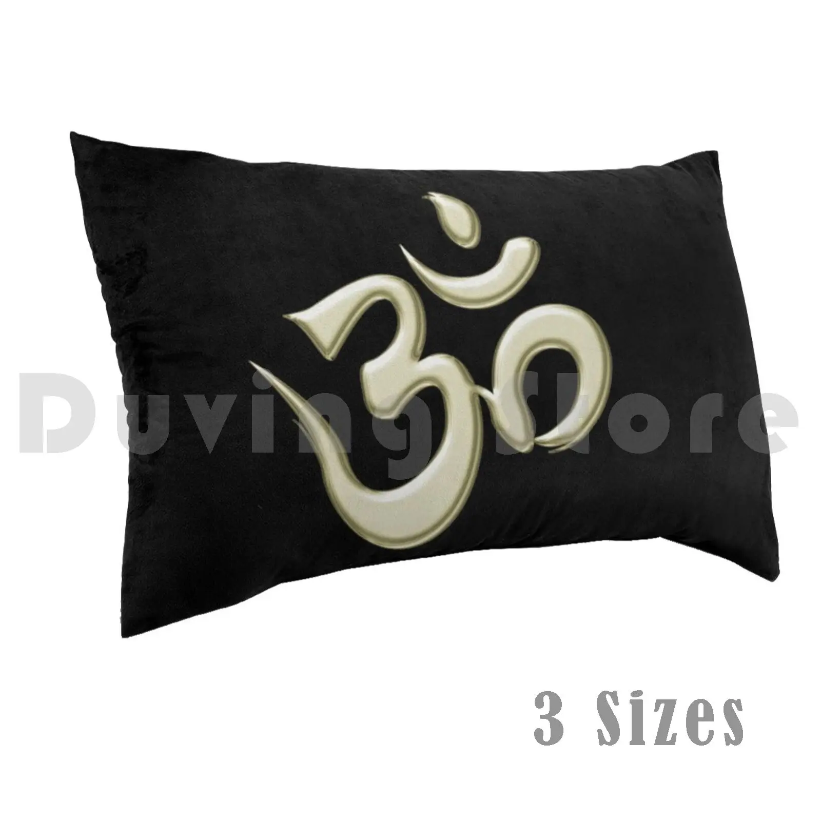 

Золотая Священная Подушка Om чехол с принтом 35x50 ОМ мантра буддизм Hinduism буддистская духовая гидуическая